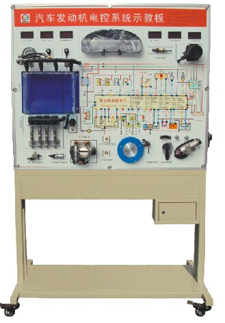 HY-QC623型發(fā)動(dòng)機(jī)點(diǎn)火與噴射系統(tǒng)示教板（帕薩特）
